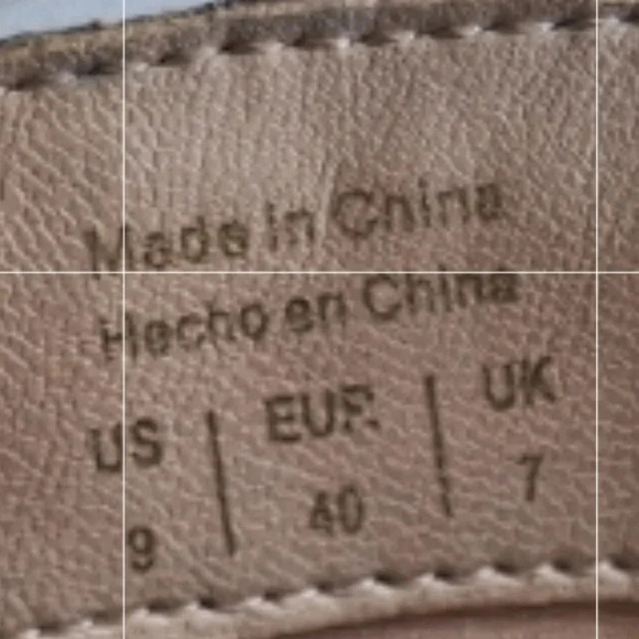 ALDO Cathrina Cream Genuine Leather Ankle Boots Mid Heel Size 9 Rope Piping - Picture 8 of 11